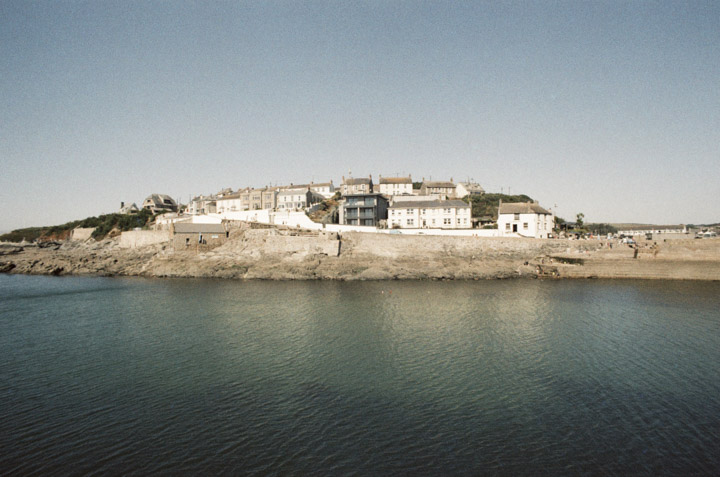 Vintage Pentax K1000 35mm analogue film camera with colour film, photographed in Porthleven, Cornwall – available from our Plymouth camera shop.